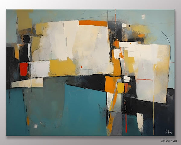 Hand Painted Canvas Art, Large Wall Art Ideas for Living Room, Oversized Canvas Paintings, Original Abstract Art, Contemporary Acrylic Art-LargePaintingArt.com