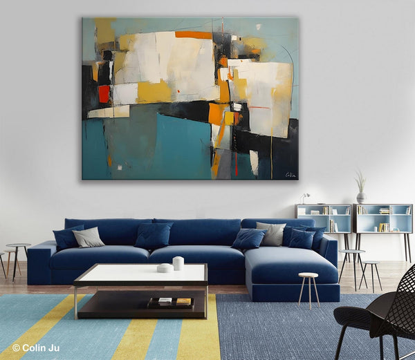 Hand Painted Canvas Art, Large Wall Art Ideas for Living Room, Oversized Canvas Paintings, Original Abstract Art, Contemporary Acrylic Art-LargePaintingArt.com
