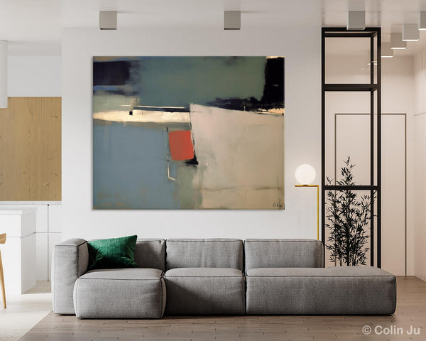 Huge Abstract Painting for Bedroom, Large Original Abstract Wall Art, Oversized Contemporary Acrylic Paintings, Abstract Paintings on Canvas-LargePaintingArt.com