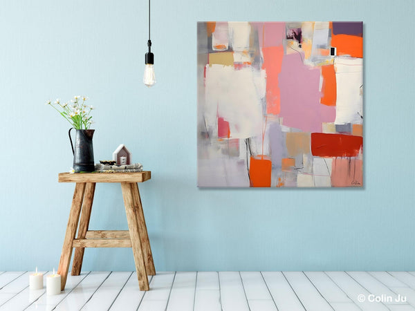Modern Acrylic Paintings, Original Modern Paintings, Contemporary Canvas Art for Living Room, Extra Large Abstract Paintings on Canvas-LargePaintingArt.com