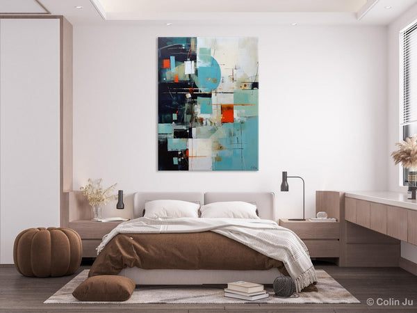 Contemporary Acrylic Painting on Canvas, Large Wall Art Painting for Bedroom, Original Canvas Art, Oversized Modern Abstract Wall Paintings-LargePaintingArt.com