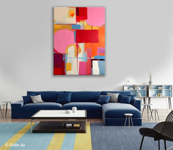 Large Wall Art Painting for Living Room, Large Modern Canvas Wall Paintings, Original Abstract Art, Contemporary Acrylic Painting on Canvas-LargePaintingArt.com