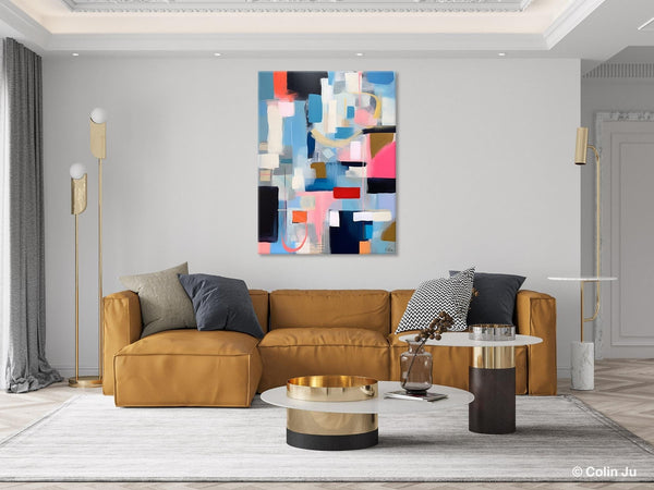 Original Modern Artwork, Contemporary Acrylic Painting on Canvas, Large Wall Art Painting for Bedroom, Oversized Abstract Wall Art Paintings-LargePaintingArt.com