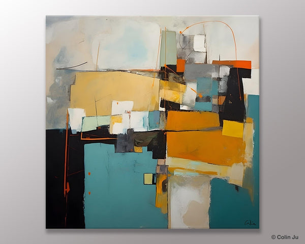 Contemporary Canvas Art for Living Room, Modern Acrylic Paintings, Original Modern Paintings, Extra Large Abstract Paintings on Canvas-LargePaintingArt.com