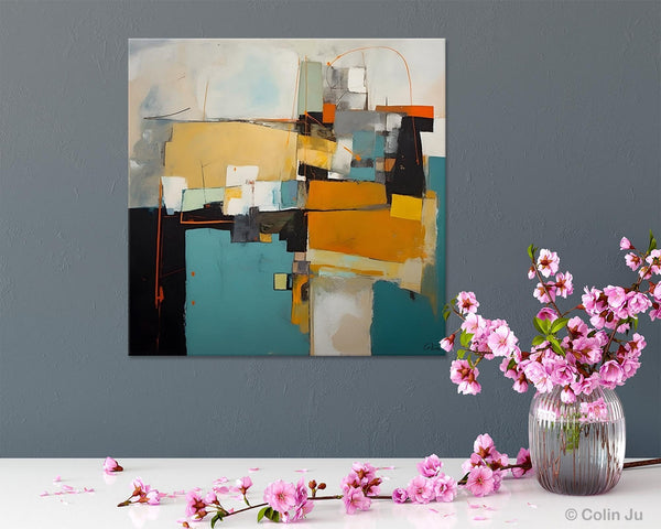 Contemporary Canvas Art for Living Room, Modern Acrylic Paintings, Original Modern Paintings, Extra Large Abstract Paintings on Canvas-LargePaintingArt.com