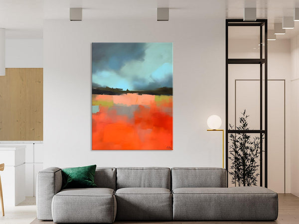 Original Canvas Artwork, Contemporary Acrylic Painting on Canvas, Large Wall Art Painting for Bedroom, Oversized Abstract Wall Art Paintings-LargePaintingArt.com