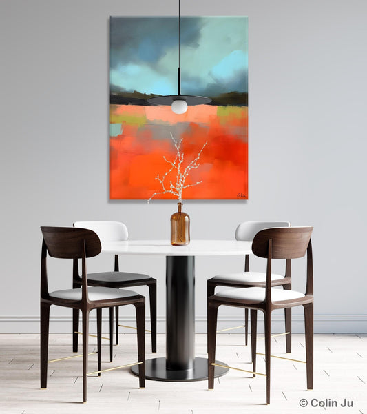 Original Canvas Artwork, Contemporary Acrylic Painting on Canvas, Large Wall Art Painting for Bedroom, Oversized Abstract Wall Art Paintings-LargePaintingArt.com