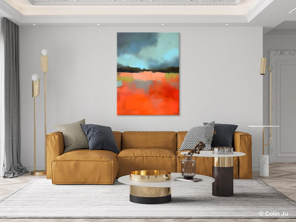 Original Canvas Artwork, Contemporary Acrylic Painting on Canvas, Large Wall Art Painting for Bedroom, Oversized Abstract Wall Art Paintings-LargePaintingArt.com