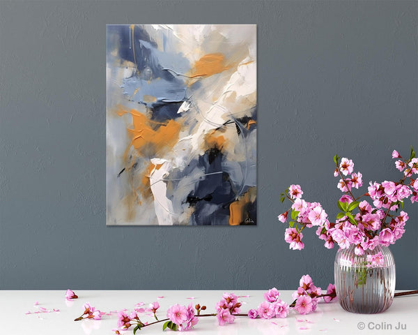 Contemporary Acrylic Paintings on Canvas, Large Wall Art Paintings for Bedroom, Oversized Abstract Wall Art Paintings, Original Abstract Art-LargePaintingArt.com