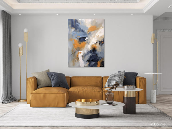 Contemporary Acrylic Paintings on Canvas, Large Wall Art Paintings for Bedroom, Oversized Abstract Wall Art Paintings, Original Abstract Art-LargePaintingArt.com