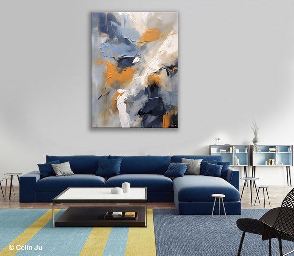 Contemporary Acrylic Paintings on Canvas, Large Wall Art Paintings for Bedroom, Oversized Abstract Wall Art Paintings, Original Abstract Art-LargePaintingArt.com