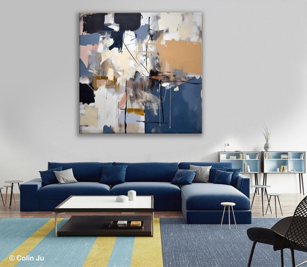 Extra Large Canvas Paintings for Living Room, Original Modern Abstract Artwork, Modern Canvas Art Paintings, Abstract Wall Art for Sale-LargePaintingArt.com