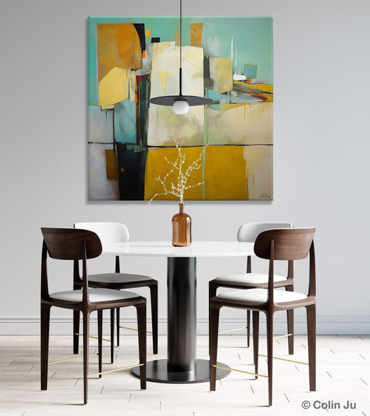 Modern Canvas Paintings, Contemporary Canvas Art, Original Modern Wall Art, Modern Acrylic Artwork, Large Abstract Painting for Bedroom-LargePaintingArt.com