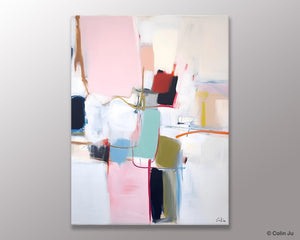 Hand Painted Canvas Art, Modern Paintings, Large Contemporary Wall Art, Extra Large Paintings for Living Room, Original Abstract Painting-LargePaintingArt.com