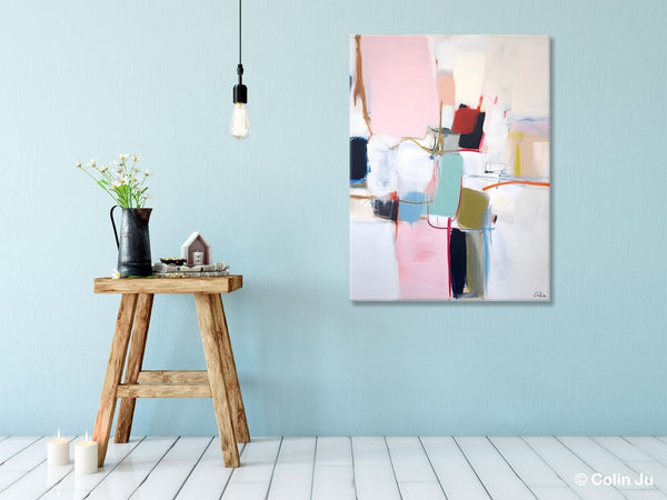 Hand Painted Canvas Art, Modern Paintings, Large Contemporary Wall Art, Extra Large Paintings for Living Room, Original Abstract Painting-LargePaintingArt.com