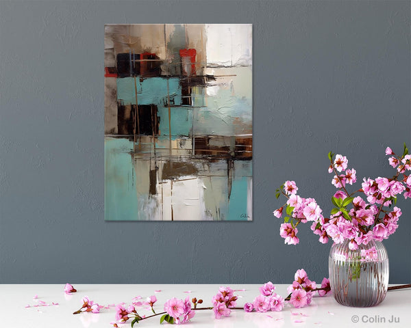 Original Canvas Art, Contemporary Acrylic Painting on Canvas, Large Wall Art Painting for Bedroom, Oversized Modern Abstract Wall Paintings-LargePaintingArt.com