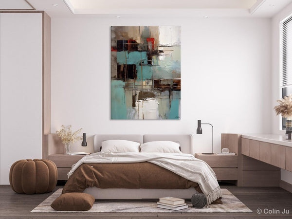 Original Canvas Art, Contemporary Acrylic Painting on Canvas, Large Wall Art Painting for Bedroom, Oversized Modern Abstract Wall Paintings-LargePaintingArt.com