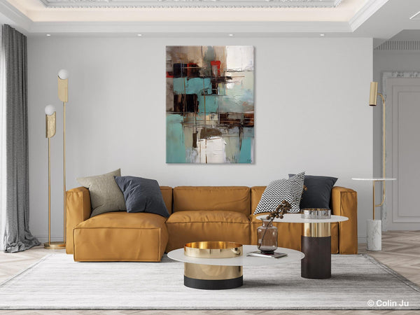 Original Canvas Art, Contemporary Acrylic Painting on Canvas, Large Wall Art Painting for Bedroom, Oversized Modern Abstract Wall Paintings-LargePaintingArt.com