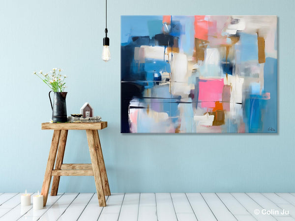 Large Wall Art Paintings, Simple Canvas Art, Contemporary Painting on Canvas, Original Canvas Wall Art for sale, Simple Abstract Paintings-LargePaintingArt.com