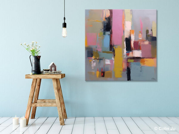Original Modern Abstract Artwork, Modern Canvas Art Paintings, Extra Large Canvas Paintings for Living Room, Abstract Wall Art for Sale-LargePaintingArt.com