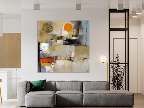 Large Abstract Art for Bedroom, Simple Modern Acrylic Art, Modern Original Abstract Art, Canvas Paintings for Sale, Contemporary Canvas Art-LargePaintingArt.com