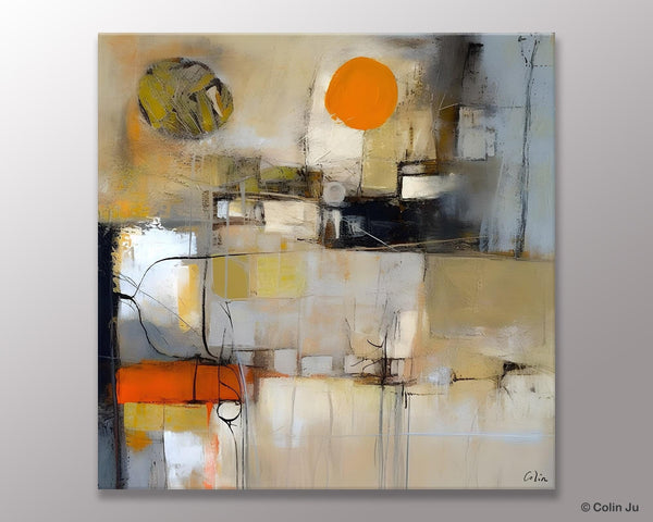 Large Abstract Art for Bedroom, Simple Modern Acrylic Art, Modern Original Abstract Art, Canvas Paintings for Sale, Contemporary Canvas Art-LargePaintingArt.com