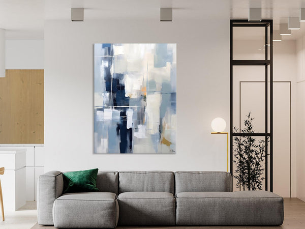Large Modern Canvas Wall Paintings, Original Abstract Art, Large Wall Art Painting for Dining Room, Hand Painted Acrylic Painting on Canvas-LargePaintingArt.com