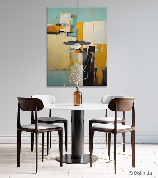 Large Modern Canvas Wall Art Paintings, Large Wall Art Paintings for Bedroom, Original Abstract Art, Hand Painted Acrylic Painting on Canvas-LargePaintingArt.com