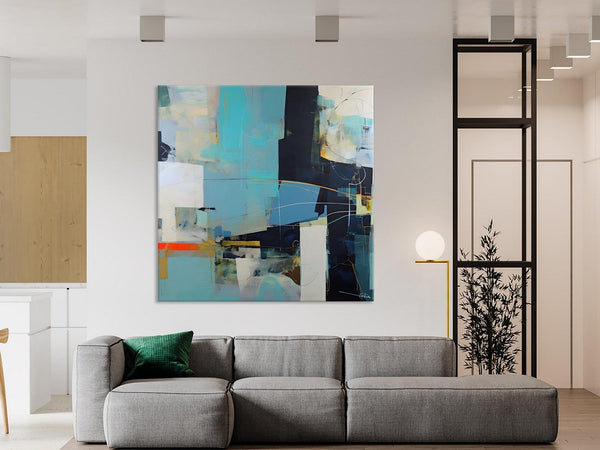 Original Abstract Wall Art, Contemporary Canvas Art, Simple Canvas Paintings, Large Abstract Art for Bedroom, Modern Acrylic Art for Sale-LargePaintingArt.com