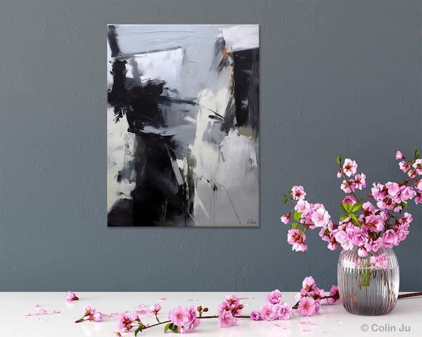Original Abstract Canvas Art, Large Wall Painting for Bedroom, Hand Painted Canvas Art, Large Modern Paintings, Acrylic Painting on Canvas-LargePaintingArt.com