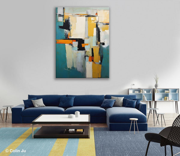Heavy Texture Paintings, Large Original Wall Art Painting for Bedroom, Large Modern Canvas Paintings, Acrylic Paintings on Canvas-LargePaintingArt.com