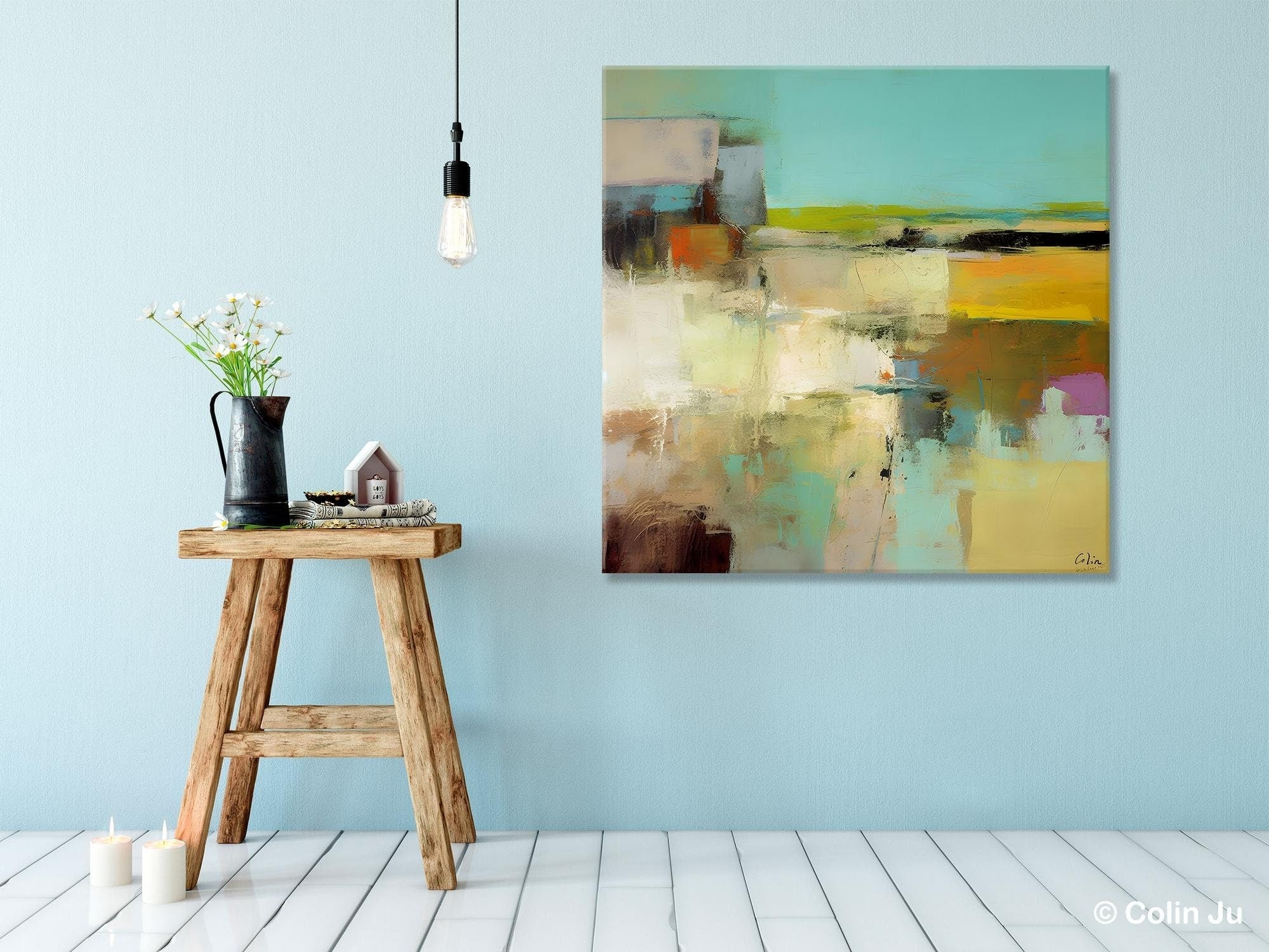 Original Modern Abstract Art for Bedroom, Extra Large Canvas Paintings for Living Room, Abstract Wall Art for Sale, Simple Modern Art-LargePaintingArt.com