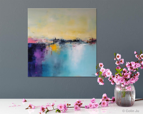 Original Abstract Wall Art, Simple Canvas Art, Large Canvas Paintings for Living Room, Large Abstract Artwork, Modern Acrylic Art for Sale-LargePaintingArt.com