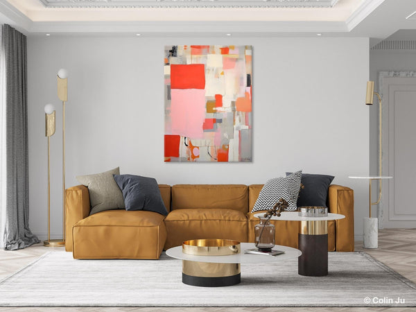 Original Wall Art Paintings, Large Paintings for Sale, Large Modern Canvas Art for Bedroom, Hand Painted Canvas Art, Acrylic Art on Canvas-LargePaintingArt.com