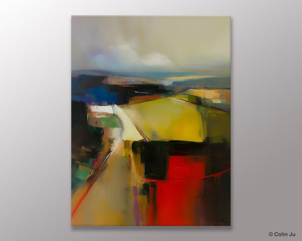 Oversized Abstract Wall Art Paintings, Large Wall Paintings for Bedroom, Contemporary Abstract Paintings on Canvas, Original Abstract Art-LargePaintingArt.com