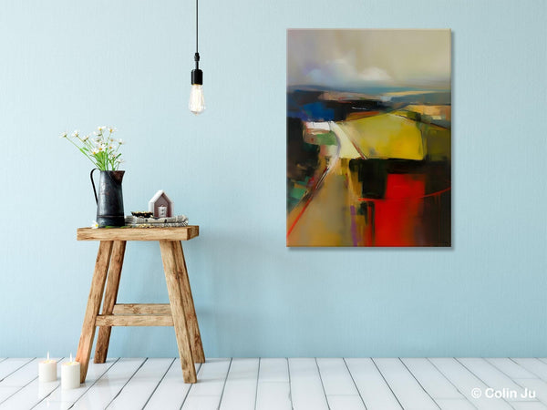 Oversized Abstract Wall Art Paintings, Large Wall Paintings for Bedroom, Contemporary Abstract Paintings on Canvas, Original Abstract Art-LargePaintingArt.com