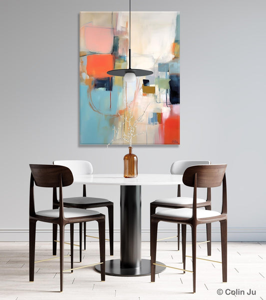 Large Wall Paintings for Bedroom, Original Abstract Art, Contemporary Abstract Paintings on Canvas, Oversized Abstract Wall Art Paintings-LargePaintingArt.com
