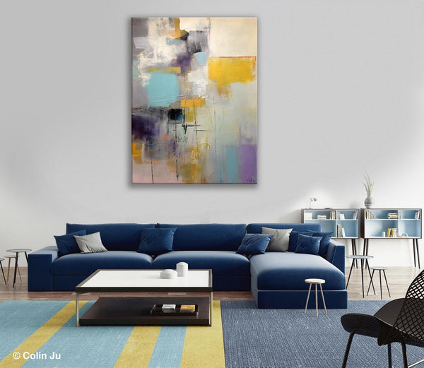 Modern Paintings, Extra Large Paintings for Living Room, Large Contemporary Wall Art, Hand Painted Canvas Art, Original Abstract Painting-LargePaintingArt.com