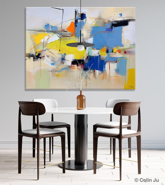 Large Canvas Art for Sale, Original Abstract Art Paintings, Hand Painted Canvas Art, Acrylic Painting on Canvas, Large Painting for Bedroom-LargePaintingArt.com