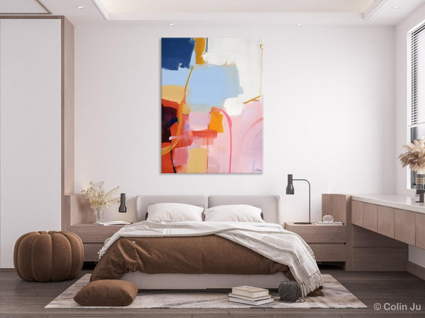 Contemporary Acrylic Painting on Canvas, Large Wall Art Painting for Bedroom, Original Canvas Art, Oversized Modern Abstract Wall Paintings-LargePaintingArt.com