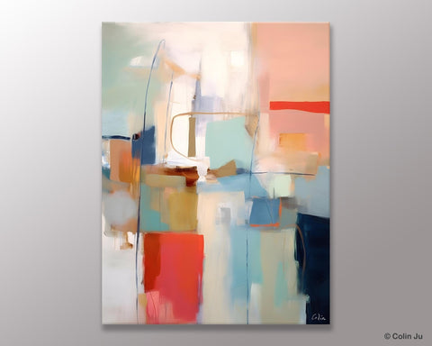 Contemporary Acrylic Painting on Canvas, Large Wall Art Painting for Living Room, Original Canvas Art, Modern Abstract Wall Paintings-LargePaintingArt.com