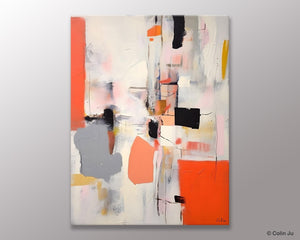 Acrylic Painting on Canvas, Contemporary Painting, Canvas Paintings for Dining Room, Extra Large Modern Wall Art, Original Abstract Painting-LargePaintingArt.com