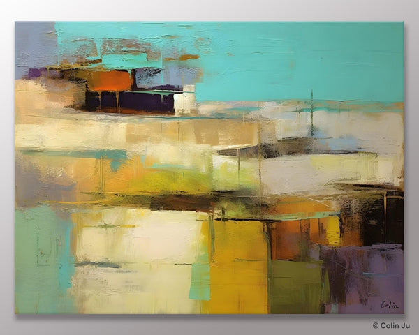 Modern Wall Art Ideas for Bedroom, Extra Large Canvas Painting, Original Abstract Art, Hand Painted Wall Art, Contemporary Acrylic Paintings-LargePaintingArt.com