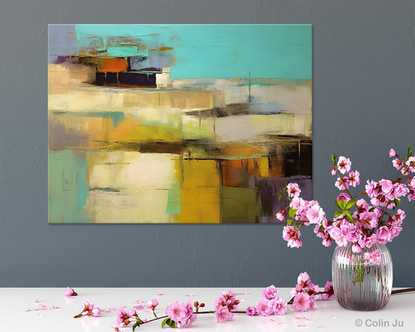 Modern Wall Art Ideas for Bedroom, Extra Large Canvas Painting, Original Abstract Art, Hand Painted Wall Art, Contemporary Acrylic Paintings-LargePaintingArt.com