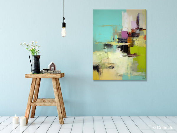 Contemporary Wall Art Paintings, Extra Large Original Art, Abstract Landscape Artwork, Landscape Painting on Canvas, Hand Painted Canvas Art-LargePaintingArt.com