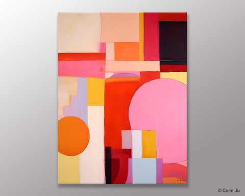 Large Wall Painting for Bedroom, Hand Painted Canvas Art, Large Modern Paintings, Original Abstract Canvas Art, Acrylic Painting on Canvas-LargePaintingArt.com