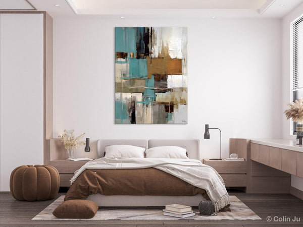 Large Paintings for Sale, Large Modern Canvas Art for Bedroom, Original Wall Art Paintings, Hand Painted Canvas Art, Acrylic Art on Canvas-LargePaintingArt.com