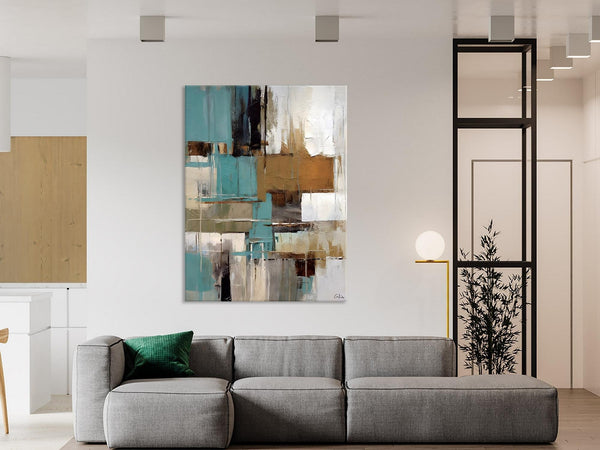 Large Paintings for Sale, Large Modern Canvas Art for Bedroom, Original Wall Art Paintings, Hand Painted Canvas Art, Acrylic Art on Canvas-LargePaintingArt.com