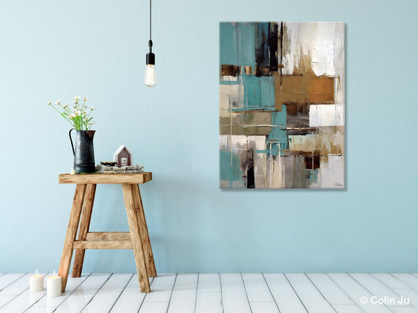Large Paintings for Sale, Large Modern Canvas Art for Bedroom, Original Wall Art Paintings, Hand Painted Canvas Art, Acrylic Art on Canvas-LargePaintingArt.com