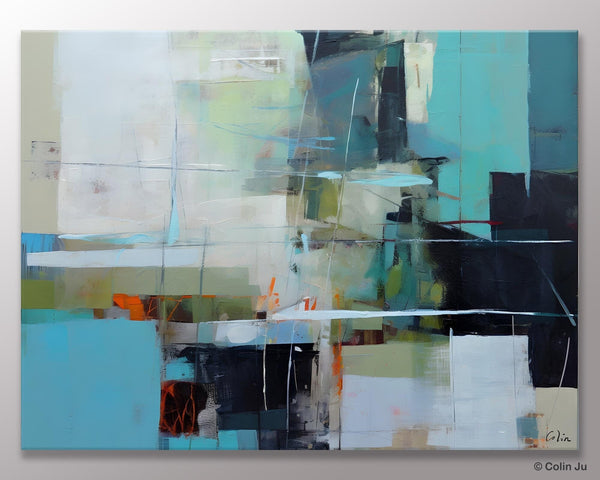 Extra Large Canvas Paintings, Original Abstract Painting, Modern Wall Art Ideas for Living Room, Impasto Art, Contemporary Acrylic Paintings-LargePaintingArt.com